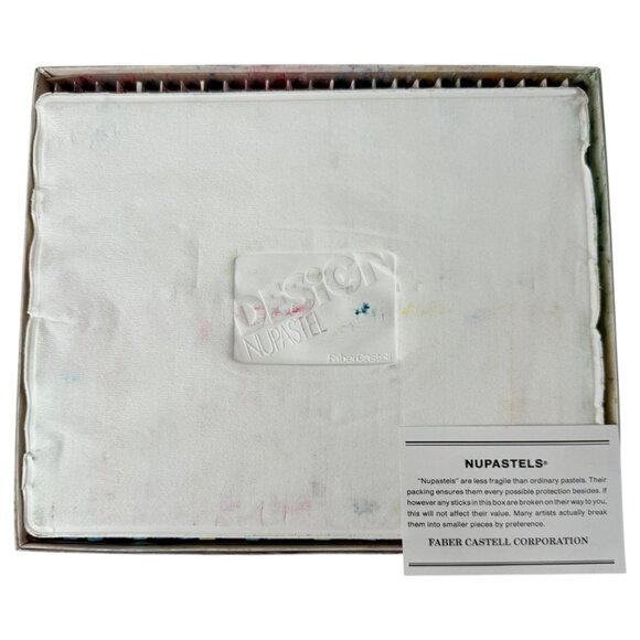 FaberCastell Design NuPastel Set Of 96 Firm Sticks With Box Used Vintage - Picture 12 of 16